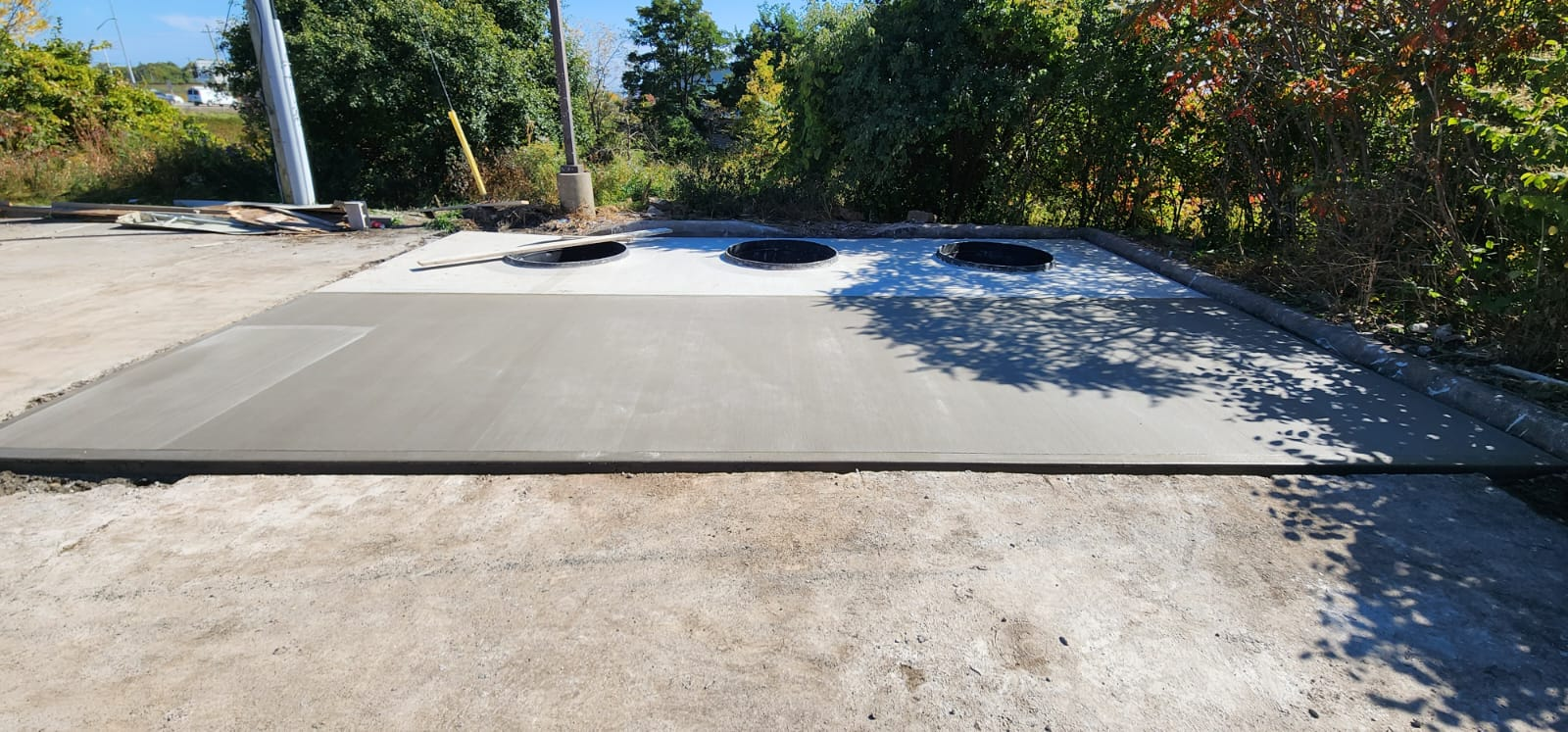 Commercial Concrete Pad