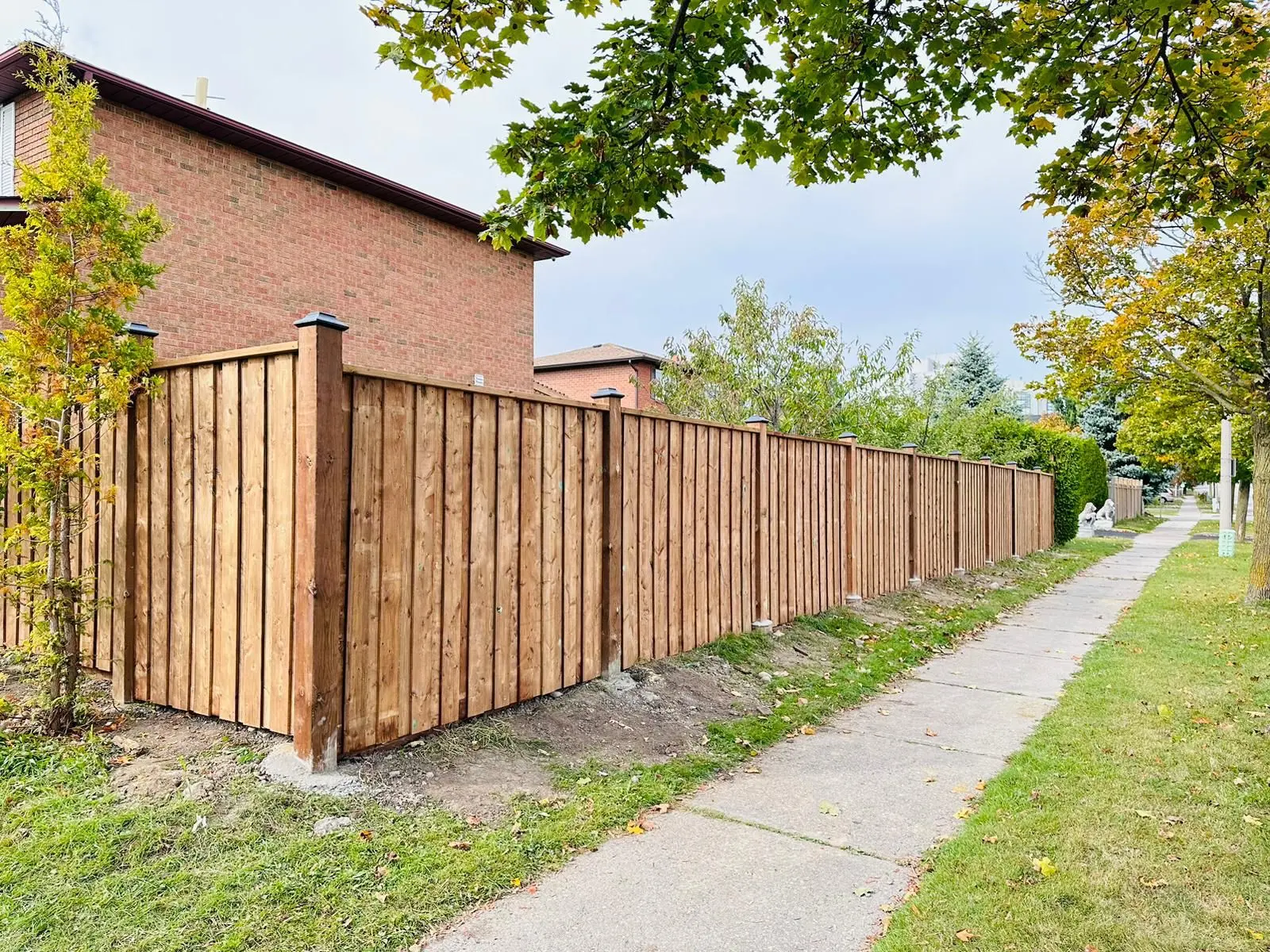Streetside Privacy Fencing
