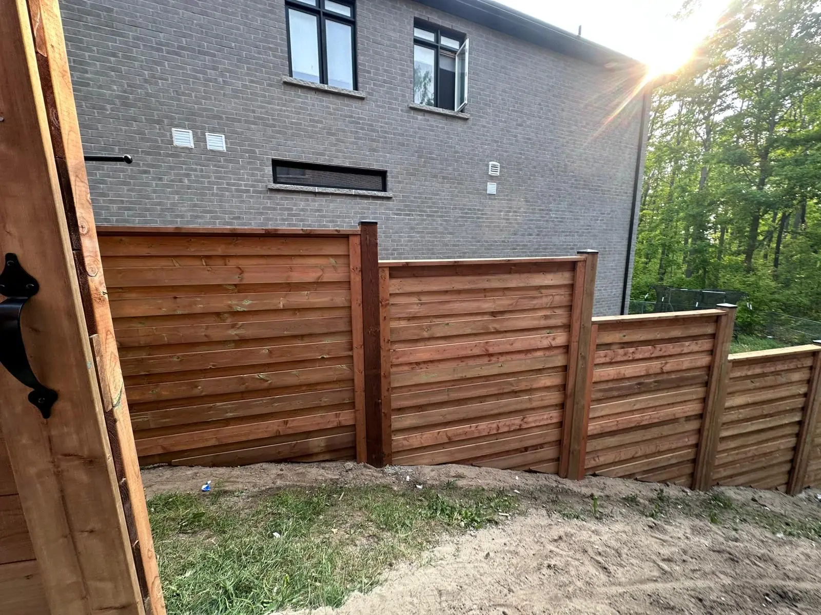 Multi-Level Horizontal Fence